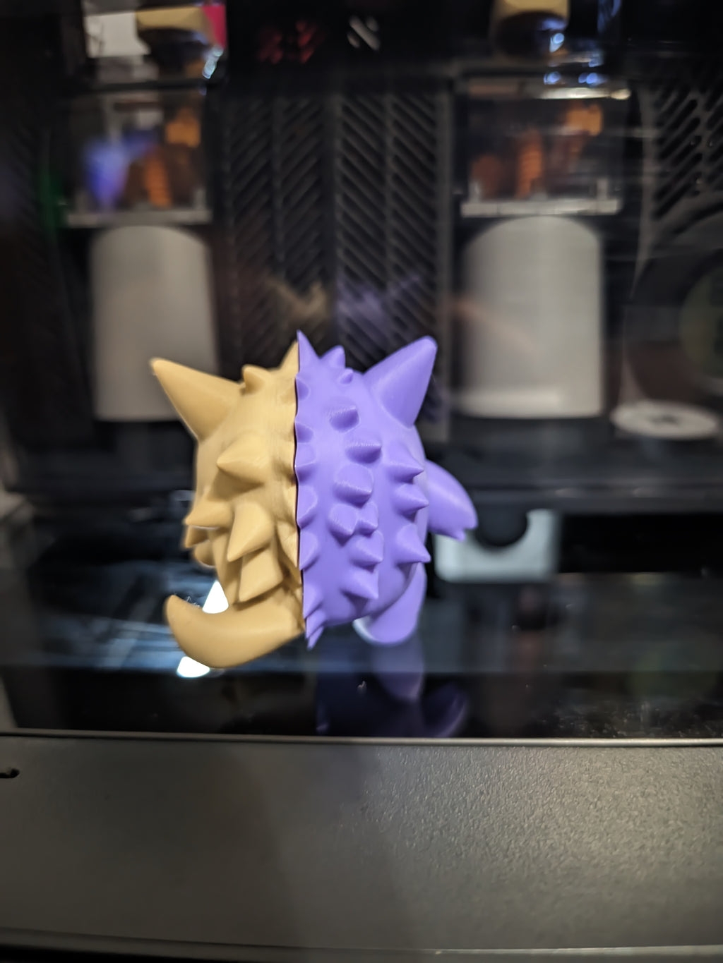 Gengar Skeleton Split Figure – Spooky Cute Display Collectible