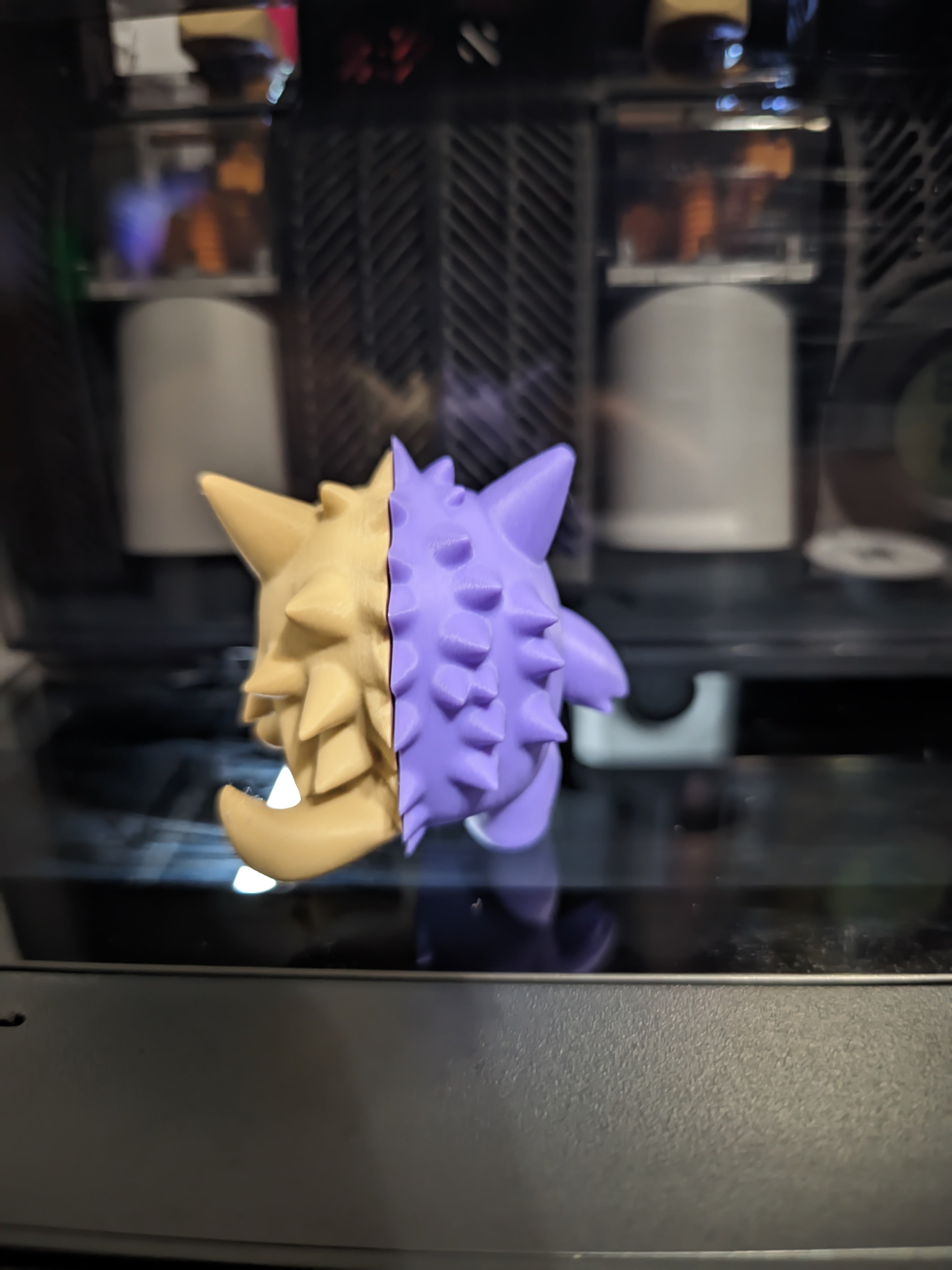 Gengar Skeleton Split Figure – Spooky Cute Display Collectible