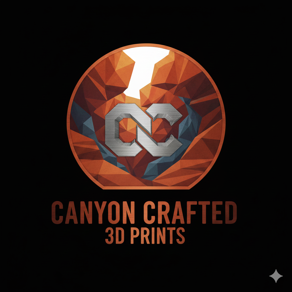 Canyon Crafted 3D Prints